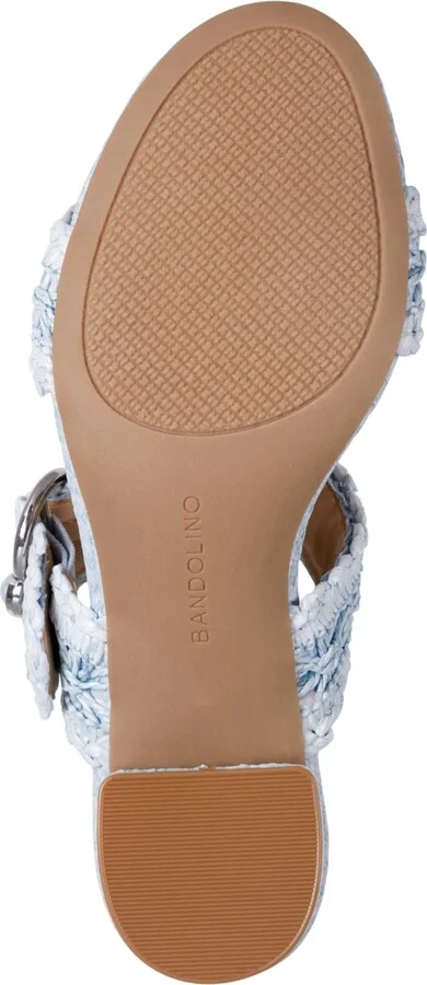 Bandolino Women's Almer Double Band Block Heel Sandals - Image 5