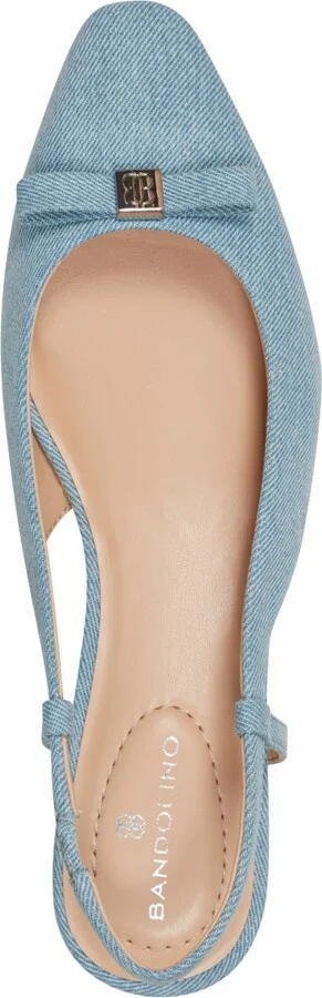 Bandolino Women's Andies Bow Block Heel Slingback Pumps - Image 4