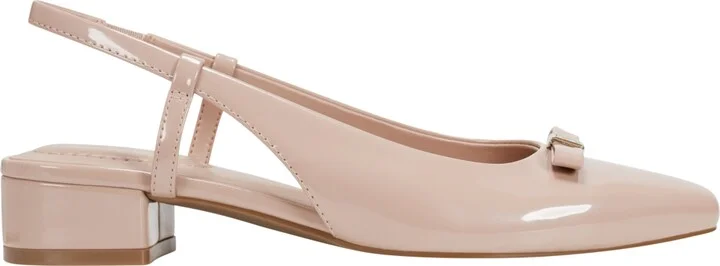 Bandolino Women's Andies Bow Block Heel Slingback Pumps - Image 6