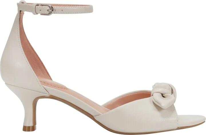 Bandolino Women's Andora Bow Kitten Heel Sandals - Image 2