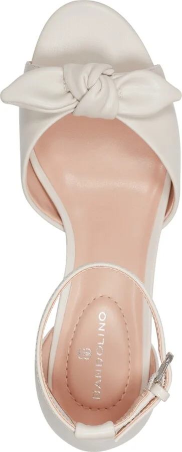 Bandolino Women's Andora Bow Kitten Heel Sandals - Image 4