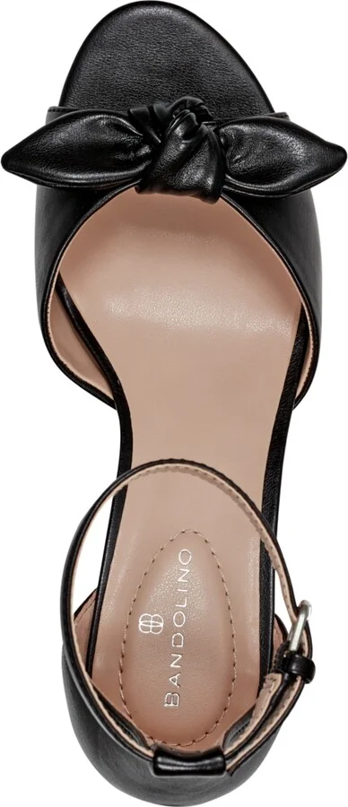 Bandolino Women's Andora Bow Kitten Heel Sandals - Image 8