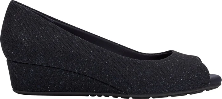 Bandolino Women's Candra Peep Toe Wedge Dress Pumps - Image 10