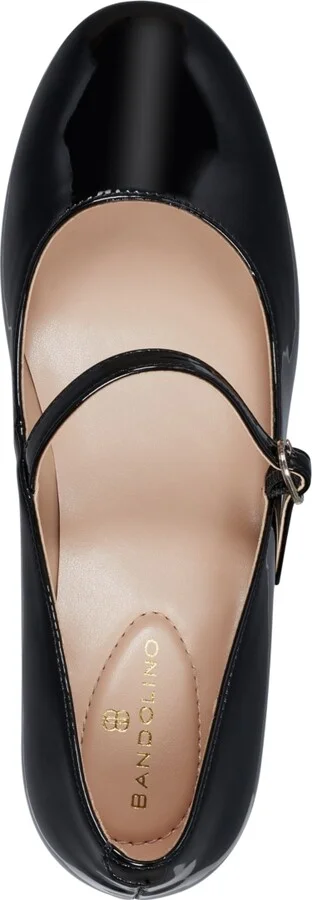 Bandolino Women's Cariann Round Toe Block Heel Mary-Jane Pumps - Image 4