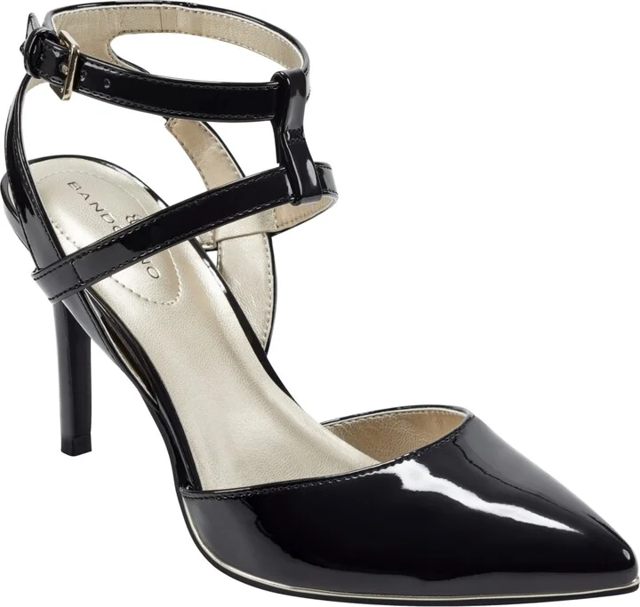 Bandolino Women's Dradella Ankle Strap Pointy Toe Dress Pumps