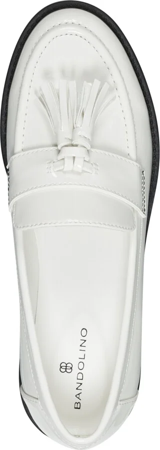 Bandolino Women's Fillup Lug Sole Tassel Loafers - Image 4