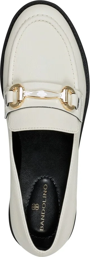 Bandolino Women's Franny Lug Sole Hardware Loafers - Image 8
