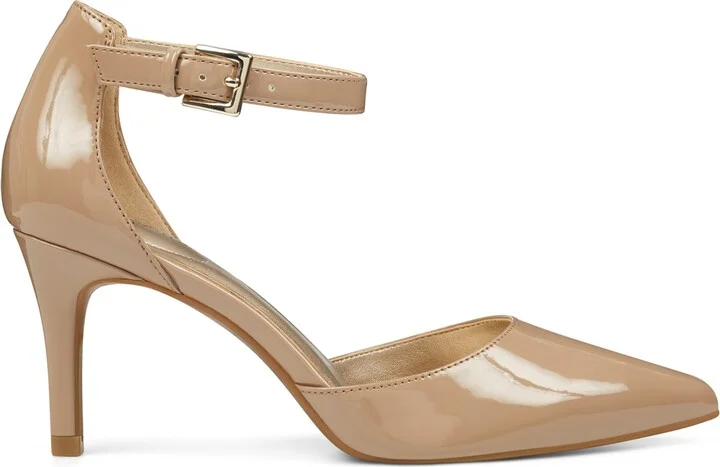 Bandolino Women's Ginata D'Orsay Ankle Strap Pointed Toe Pumps - Image 2