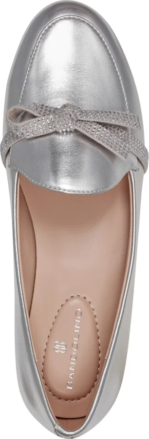 Bandolino Women's Jayme Embellished Bow Detail Loafers - Image 4