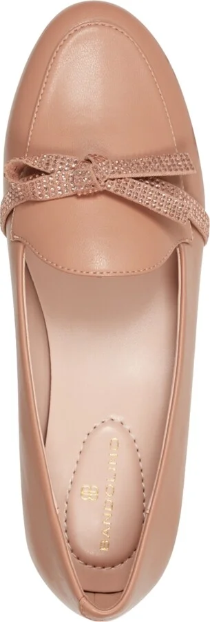 Bandolino Women's Jayme Embellished Bow Detail Loafers - Image 8