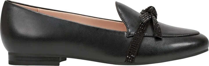 Bandolino Women's Jayme Embellished Bow Detail Loafers - Image 10