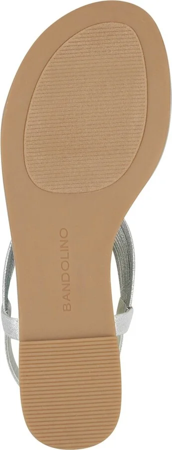 Bandolino Women's Kayte Embellished T Strap Flat Sandals - Image 5