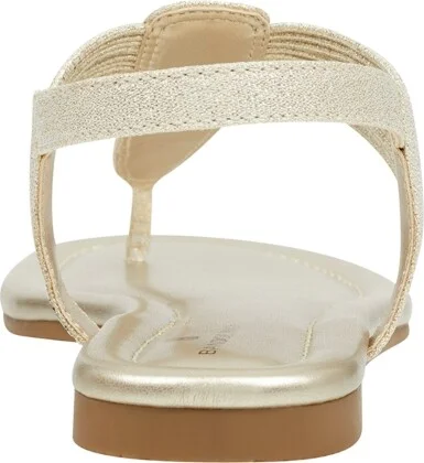 Bandolino Women's Kayte Embellished T Strap Flat Sandals - Image 11