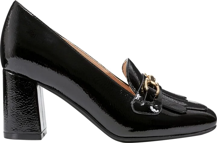 Bandolino Women's Landrys Square Toe Block Heel Loafer Pumps - Image 2