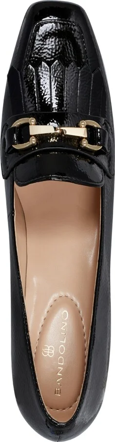 Bandolino Women's Landrys Square Toe Block Heel Loafer Pumps - Image 4
