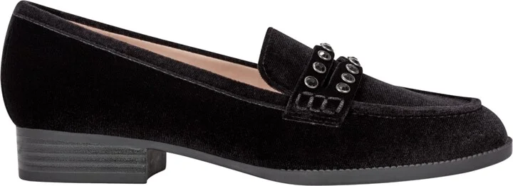 Bandolino Women's Laura Rhinestone Penny Loafers - Image 6