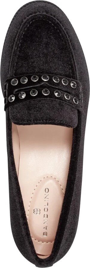 Bandolino Women's Laura Rhinestone Penny Loafers - Image 8