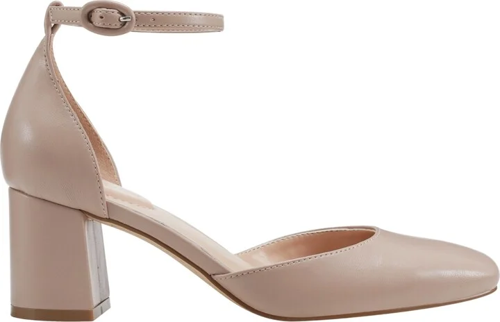 Bandolino Women's Lets Add Square Toe Block Heel Ankle Strap Pumps - Image 2