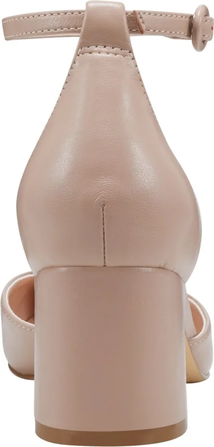 Bandolino Women's Lets Add Square Toe Block Heel Ankle Strap Pumps - Image 3