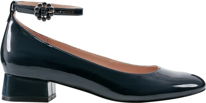 Bandolino Women's Lexy Ankle Strap Low Block Heel Pumps - Image 7