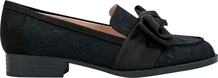 Bandolino Women's Lindio Bow Slip On Tailored Loafers - Image 2