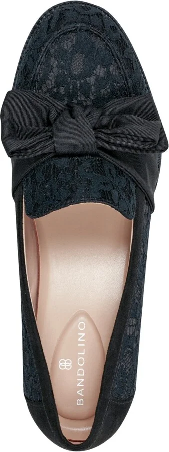 Bandolino Women's Lindio Bow Slip On Tailored Loafers - Image 4