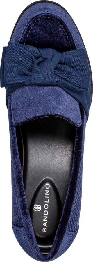 Bandolino Women's Lindio Bow Slip On Tailored Loafers - Image 8