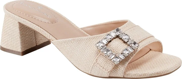 Bandolino Women's Loryce Embellished Block Heel Sandals