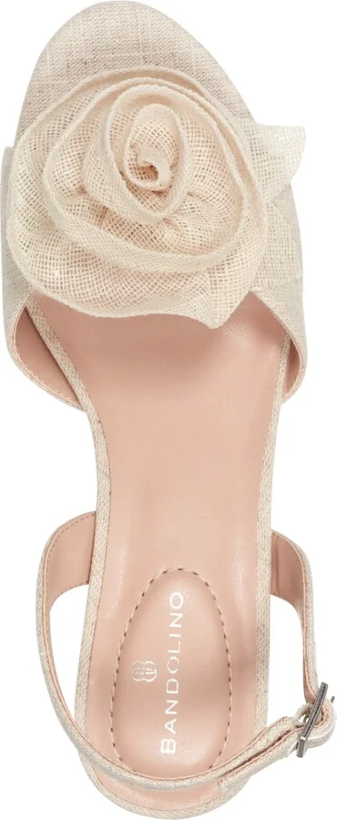 Bandolino Women's Marette Rosette Halter Dress Sandals - Image 4