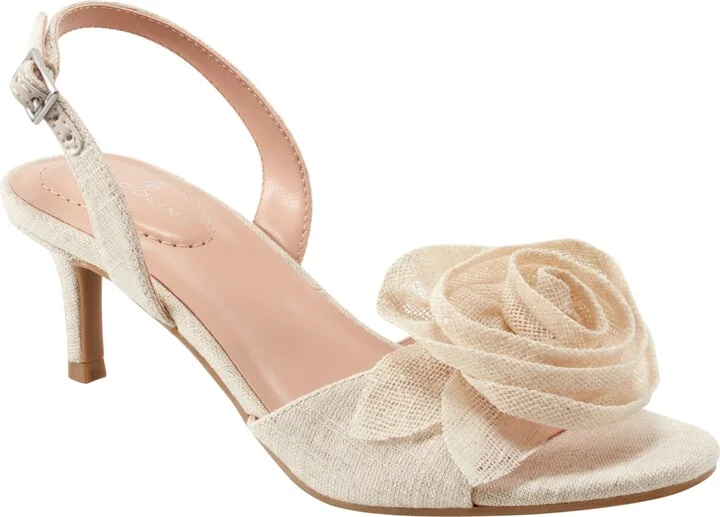 Bandolino Women's Marette Rosette Halter Dress Sandals