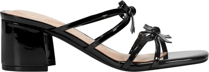 Bandolino Women's Margil Strappy Bow Block Heel Sandals - Image 6