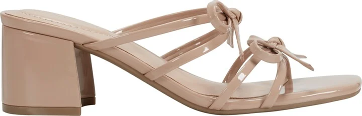 Bandolino Women's Margil Strappy Bow Block Heel Sandals - Image 10