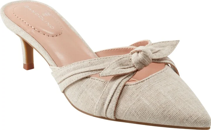 Bandolino Women's Marlow Knotted Kitten Heel Pumps