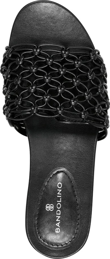 Bandolino Women's Melly Knotted Upper Flat Slide Sandals - Image 4