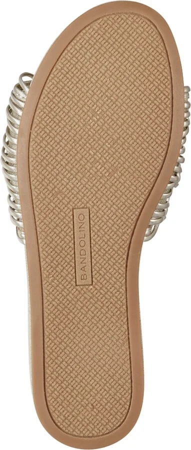 Bandolino Women's Melly Knotted Upper Flat Slide Sandals - Image 9
