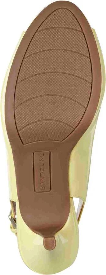 Bandolino Women's Melt Peep Toe Slingback Platform Dress Sandals - Image 5