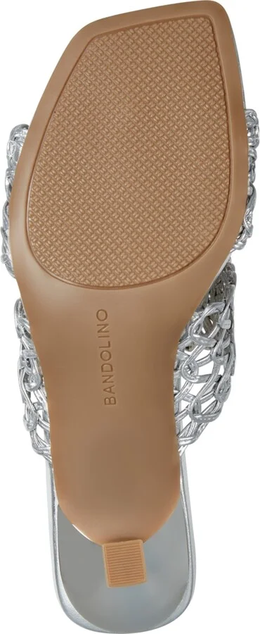 Bandolino Women's Melvana Woven Kitten Heel Sandals - Image 6