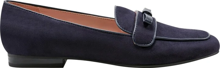 Bandolino Women's Meonna Square Toe Bow Detail Loafers - Image 6