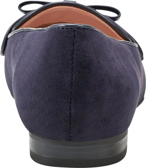Bandolino Women's Meonna Square Toe Bow Detail Loafers - Image 7