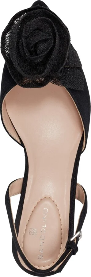 Bandolino Women's Miller Rosette Halter Kitten Heel Pumps - Image 4