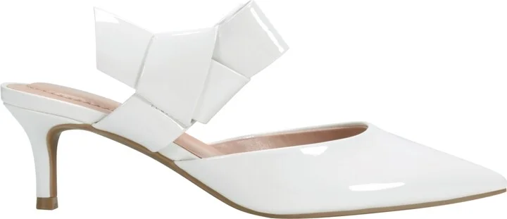 Bandolino Women's Millie Pointed Toe Kitten Heel Mules - Image 6