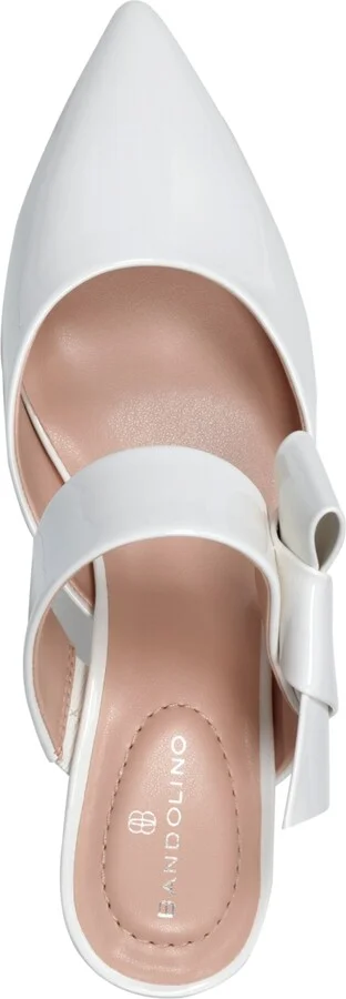 Bandolino Women's Millie Pointed Toe Kitten Heel Mules - Image 8