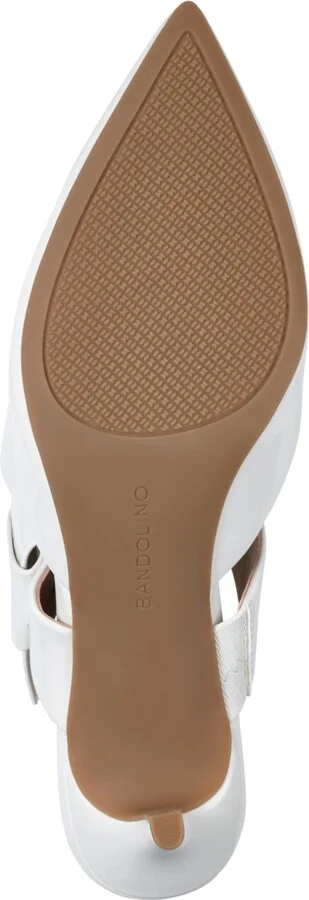 Bandolino Women's Millie Pointed Toe Kitten Heel Mules - Image 9