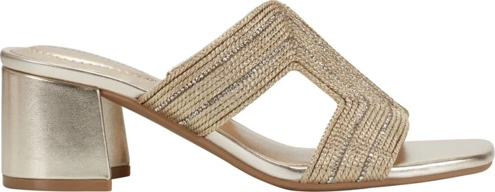 Bandolino Women's Molane Embellished Block Heel Sandals - Image 2