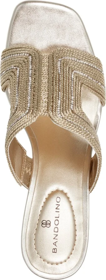 Bandolino Women's Molane Embellished Block Heel Sandals - Image 4