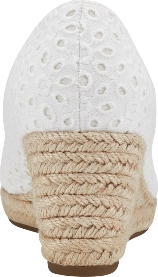 Bandolino Women's Nuri Peep Toe Espadrille Wedge Pumps - Image 3