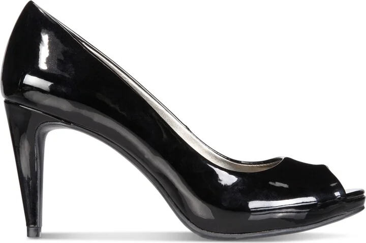 Bandolino Women's Rainaa Platform Stiletto Peep Toe Pumps - Image 2