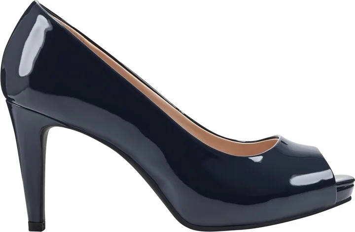 Bandolino Women's Rainaa Platform Stiletto Peep Toe Pumps - Image 6