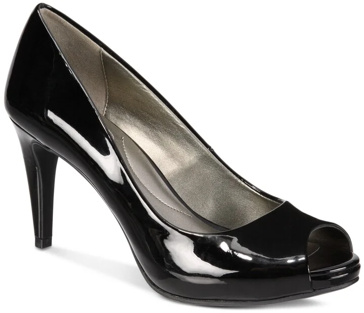 Bandolino Women's Rainaa Platform Stiletto Peep Toe Pumps