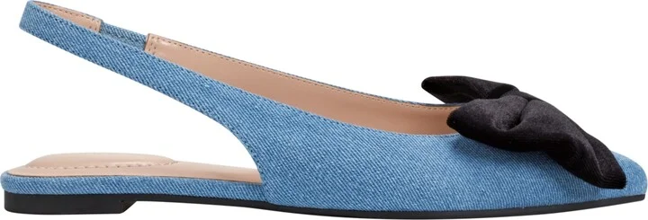 Bandolino Women's Simona Bow Slingback Flats - Image 9